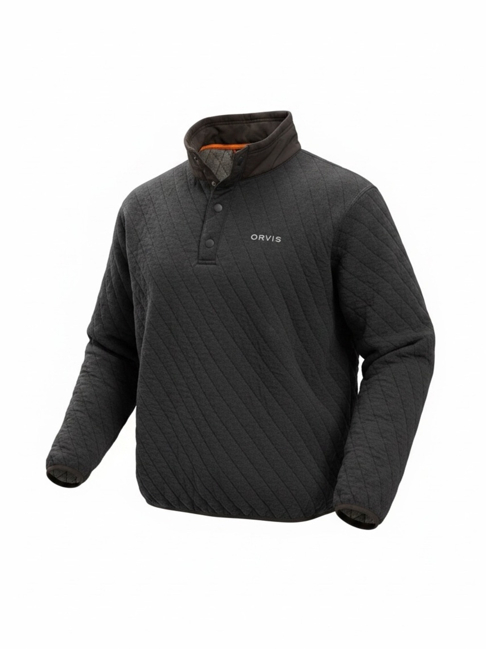 Orvis Men's Quilted Snap Sweatshirt